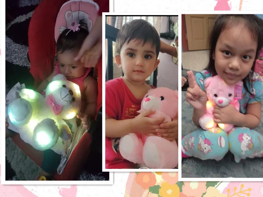 Creative LED Teddy Bear with Bow Tie - Colorful Gift for All