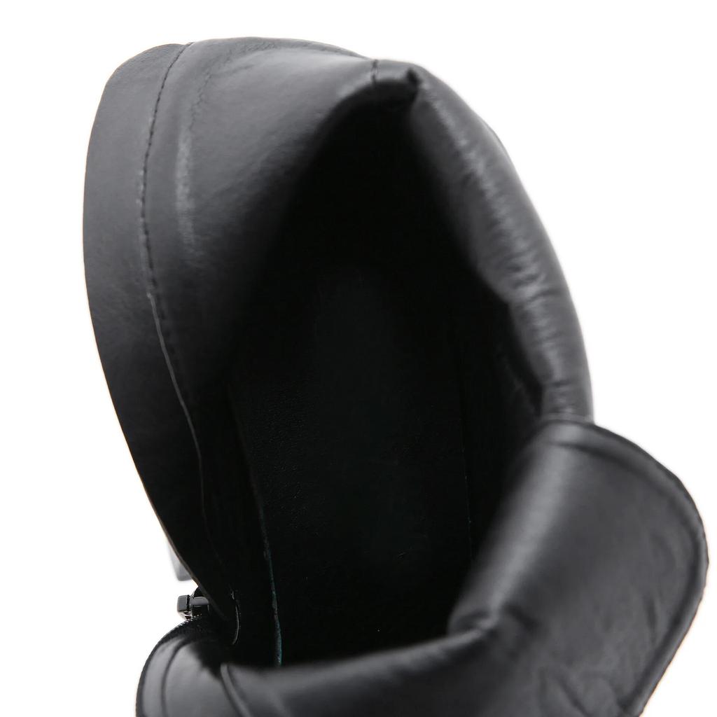 Obcasy 13cm 2024 Europejskie i Amerykańskie Klamra Pasek Krótkie Buty Sceniczne Nowe Seksowne Buty do Występów LHX