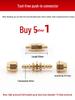 High-Pressure Water Pipe Coupler: Crimp-Free Spraying Machine Connector Accessories