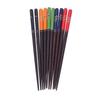 5Pair Colorful Finish Dining Chopsticks Smooth Meal Eating Sticks Food Chopsticks  Restaurant