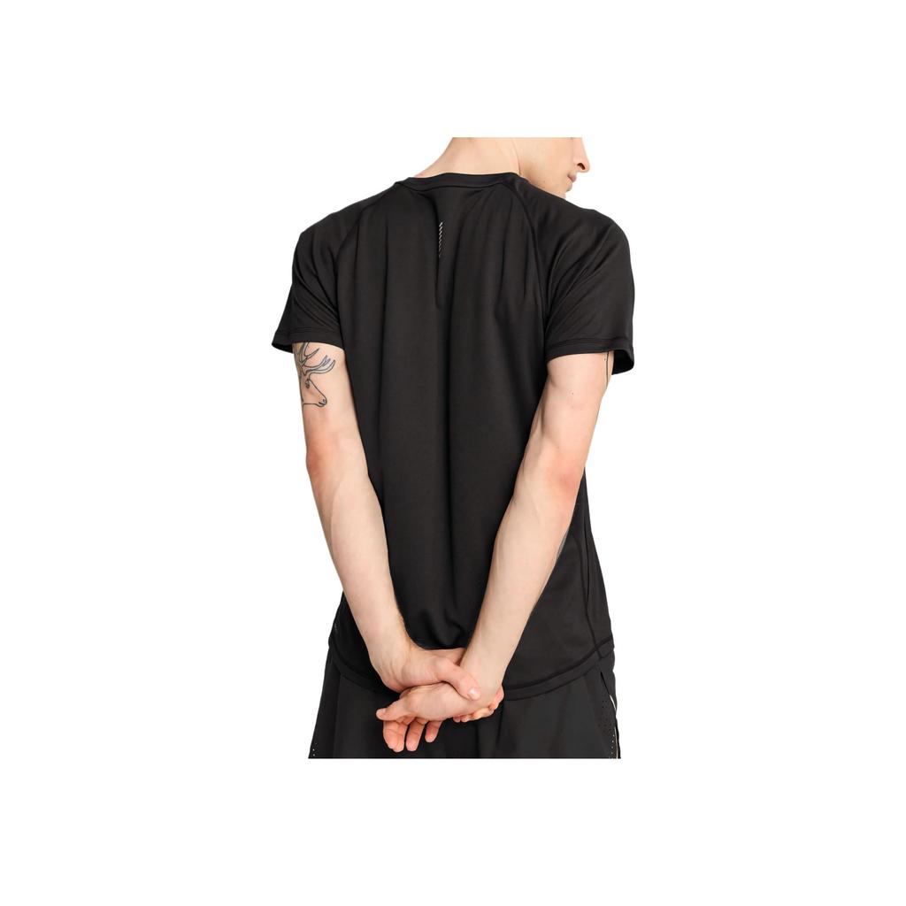 Puma Comfortable Soft Versatile Short Sleeve Moisture Wicking Breathable T-Shirt Men Tops Black 527238-01