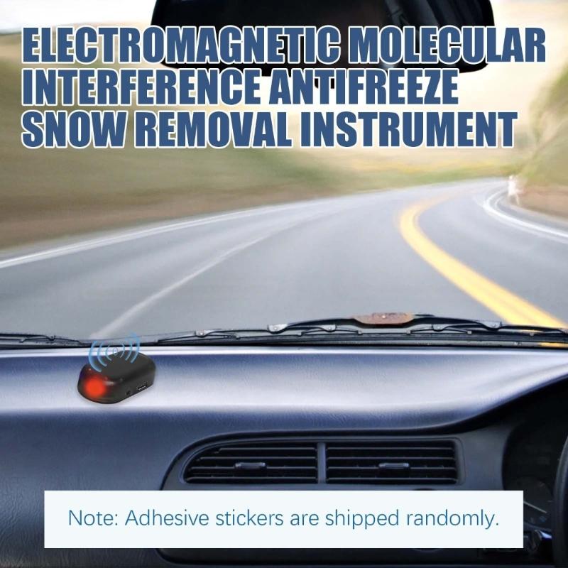 Efficient Quick De Icer Snow and Ice Remover Melting Tool Suitable for Car Window Saves Time Portable Lightweight Device