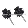 Non-Slip Locking Guitar Strap Button with Anti-Scratch Flat Head
