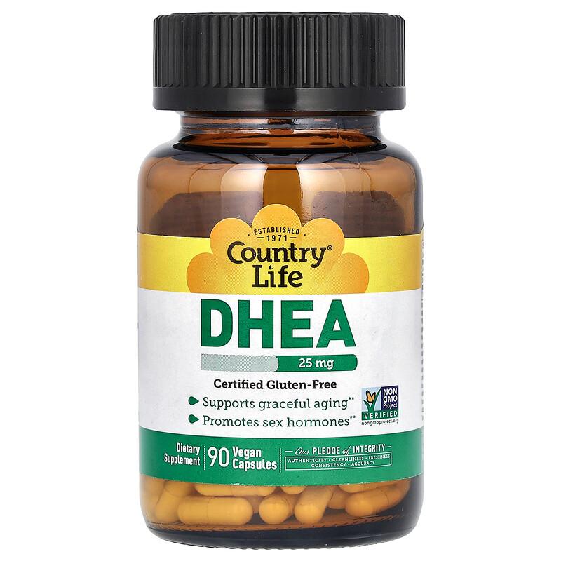 DHEA, 25 mg, 90 Vegane Kapseln