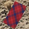 Schottisches Tartan-Muster Strandtuch für Kinder Badetuch Handtuch für den Pool Urlaubsgeschenk Picknicktuch Partygeschenk
