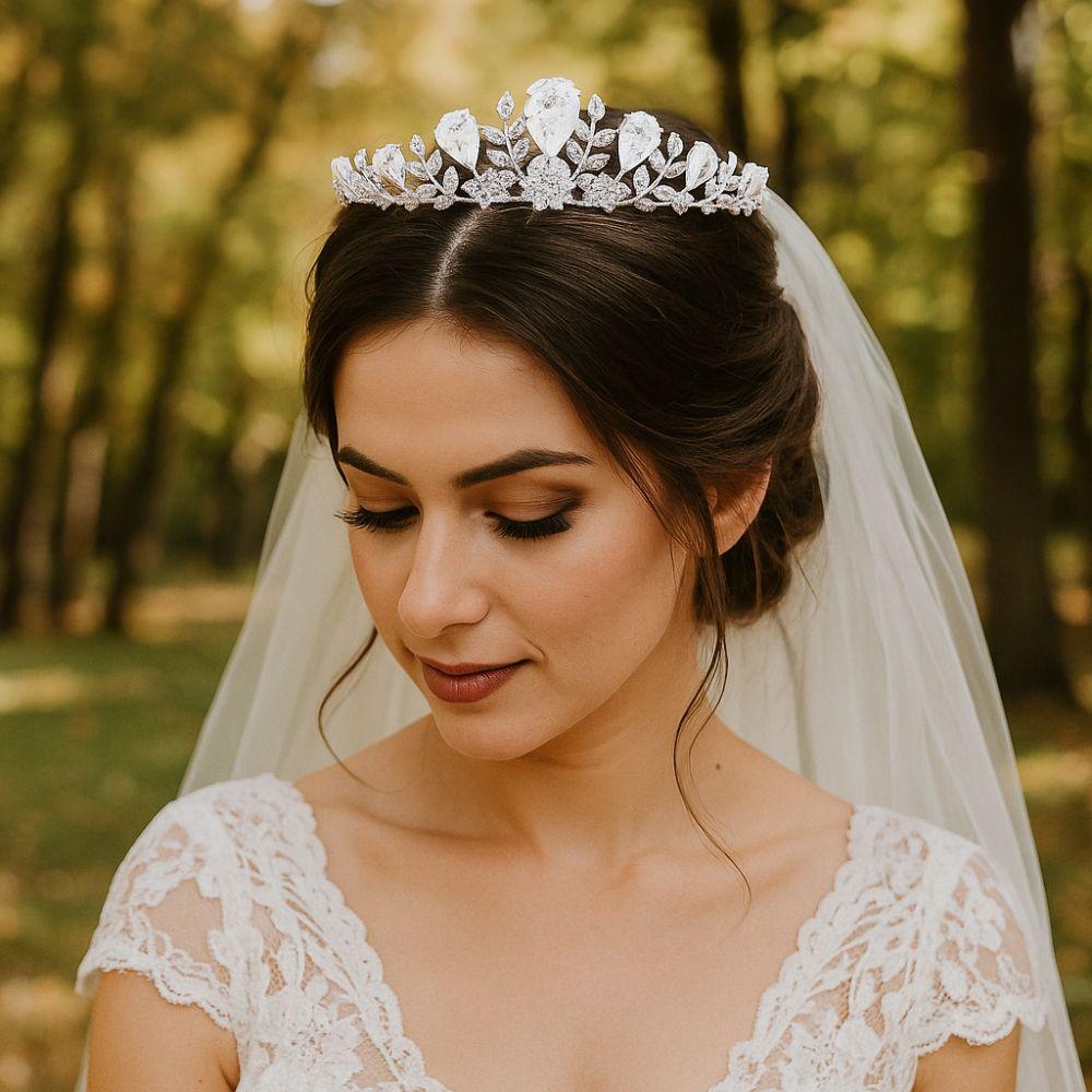 Shining Wedding Hair Crown Luxury Girls Princess Crown Dress Up Crystal Tiara  Celebration