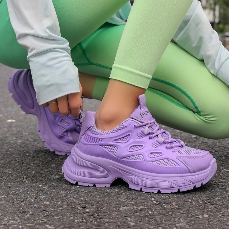 Sneakers Women Platform Flat Shoes Woman Shoes Red Casual Trainers Ladies Chunky Sneakers Women Shoes I21