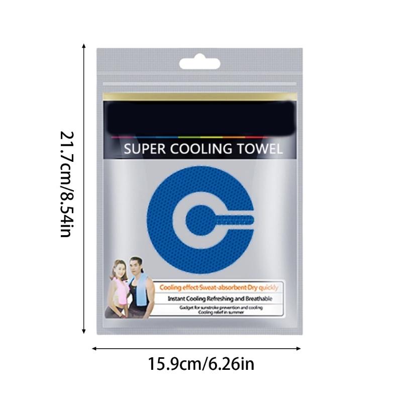 Microfiber Towel for Yoga, Sport, Running, Workout, Gym, Cooling Towel, Soft Breathable Chilly Towel, Ice Towel with Box