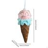 Christmas Tree Pendant, Xmas Figurines Crafts Arts Hanging Ornaments Decoration for