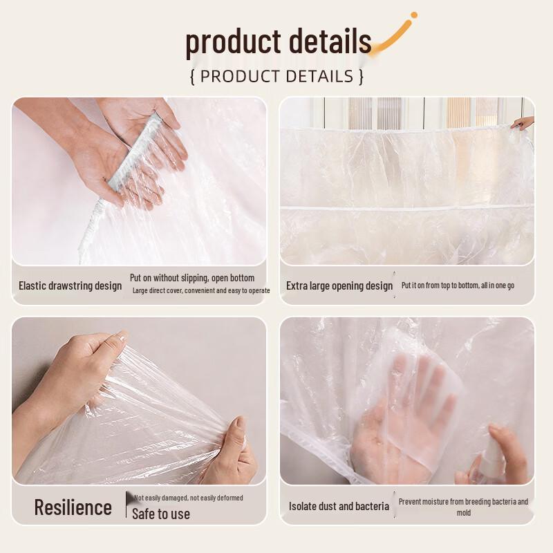 Disposable Plastic Furniture & Bed Dust Covers