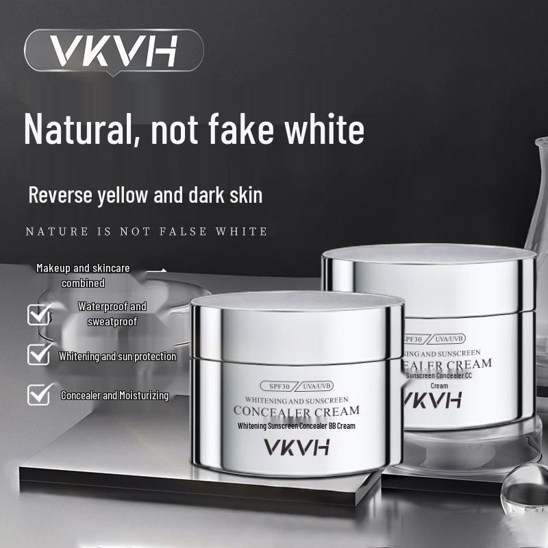 

Brightening Whitening BB Cream: Sunscreen, Concealer, Moisturizer.