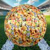 Custom Name Personalized Marilyn Monroe Print Size 5 Soccer Ball Training & Match Football, for Team, Kicking, Gift for Football