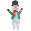 Snowman Inflatable Christmas Halloween Festival Carnival Stage Party Costume