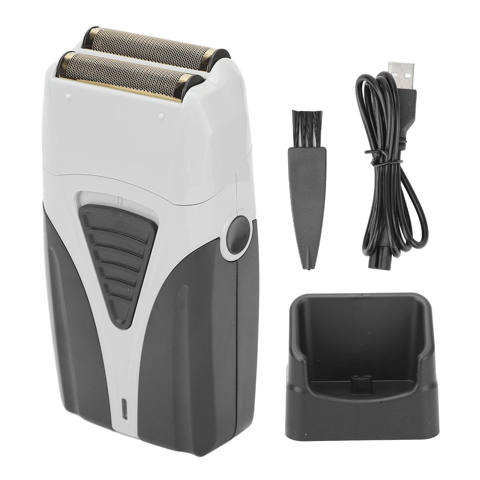 

Electric Hair Clipper Double Net Perfect Fitting Aluminium Alloy Cutter Hair Grooming Trimmer Black