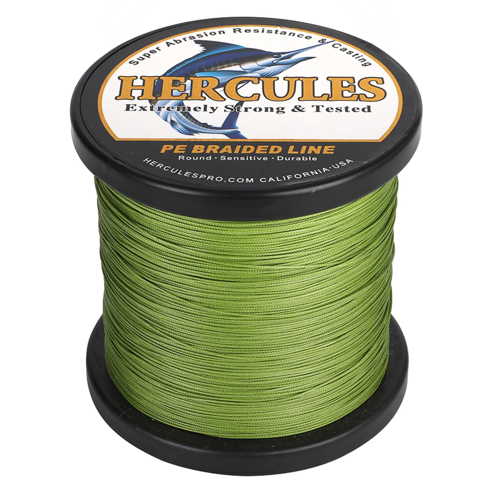 

HERCULES PE Fishing 15 PE X8 Fishing High High No Surfing PE Fishing Army Green 500M Line, 8-Strand Braid, Colors, Strong, Long-Distance Casting,