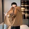 Hooded Plus Size Jacket Spring and Autumn Winter New Loose Jacket