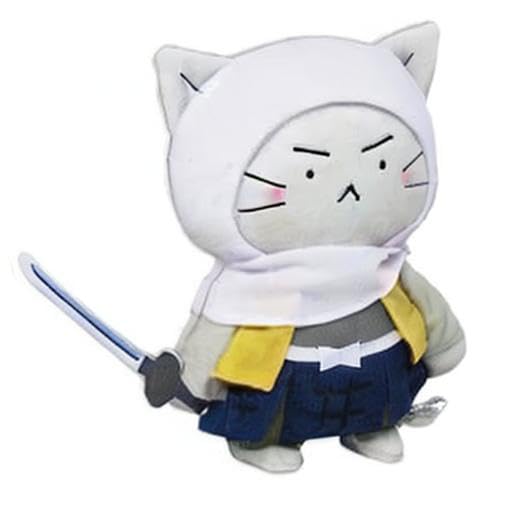 Naito Design Institute Neko Neko Japanese History Plush Toy Uesugi Kenshin
