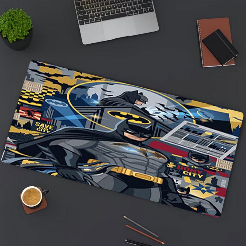 Batman Print Mouse Pad, for Keyboard Pad Laptop PC Mat for Office Home Use, Desk Decor, Perfect Birthday Gift for Gamers