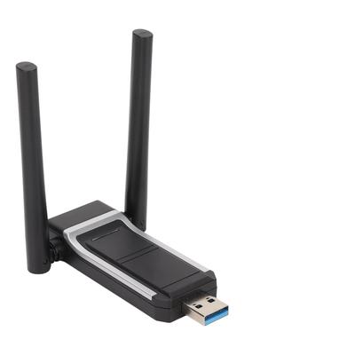 Wifi 6 Adapter 2.4G 573.5Mbps 5G 1201Mbps Dual Band WiFi 6 USB3.0 Wireless Network Card High Speed