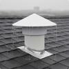 PVC Pipe Rain Shade Resistant Ventilation Cap Versatile Cover for Rooftop, Exterior