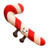 Christmas Candy Cane Pillow Gingerbread House Decoration Plush Throw Pillow Winter Home Decor Living Room Sofa Couch Cushions