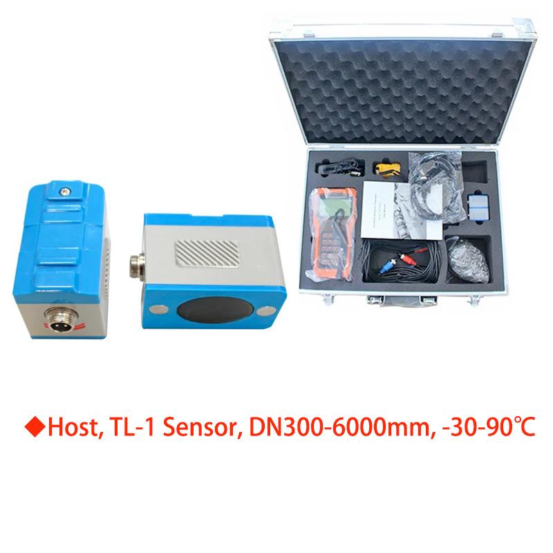 Handheld Ultrasonic Flow Meter TUF-2000H Portable Clamp-on Ultrasonic Water Flowmeter IP68 Digital Liquid Pipeline Sensor