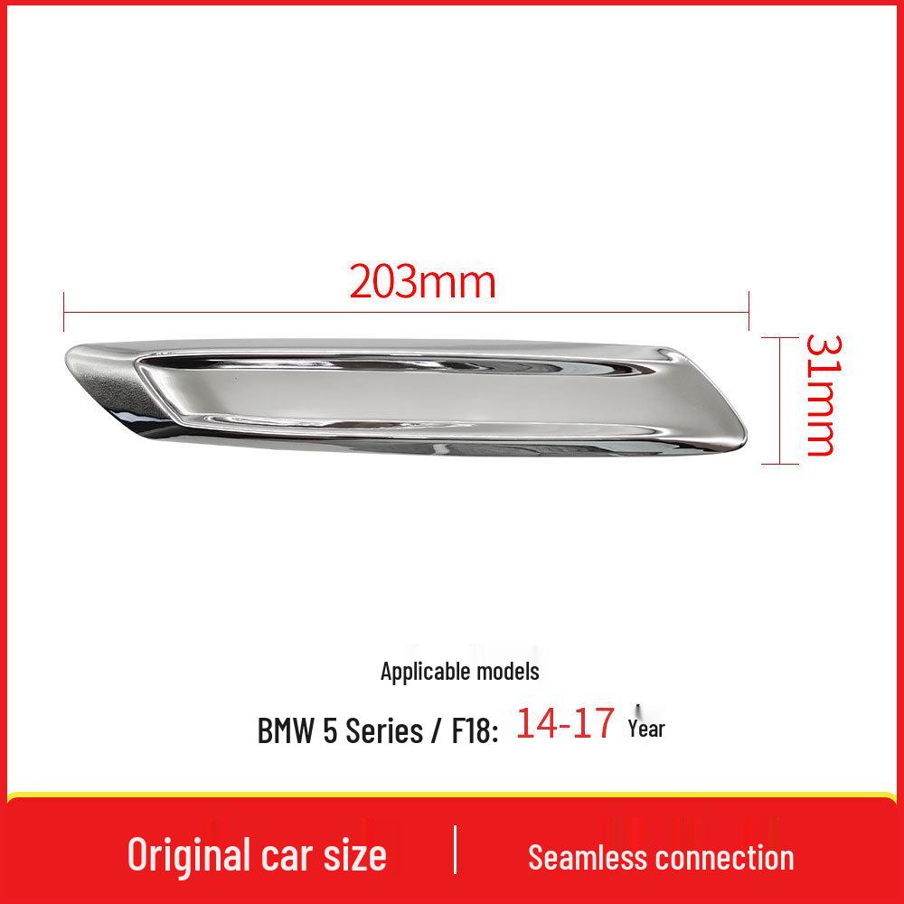 BMW 5 Series (2014-17) Electroplated Fender Trim Strip F10/F11