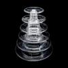 1pcsMacaron Display Stand Cupcake Tower Rack Cake Stands PVC Tray for Wedding Birthday Cake Decorating Tools Bakeware Cake Tools