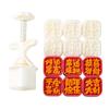 Hand Press Pastry Tool with 6 Patterns Flexible Mooncake Mold Set for Creating Beautiful Mid Autumn Festival Pastries