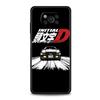 Initial D Car Phone Case Cover  for Xiaomi Poco F7 Ultra F6 F5 F4 F3 X6 X5 X4 X3 NFC C51 C55 M4 GT 5G Soft TPU Shell Fundas Bags