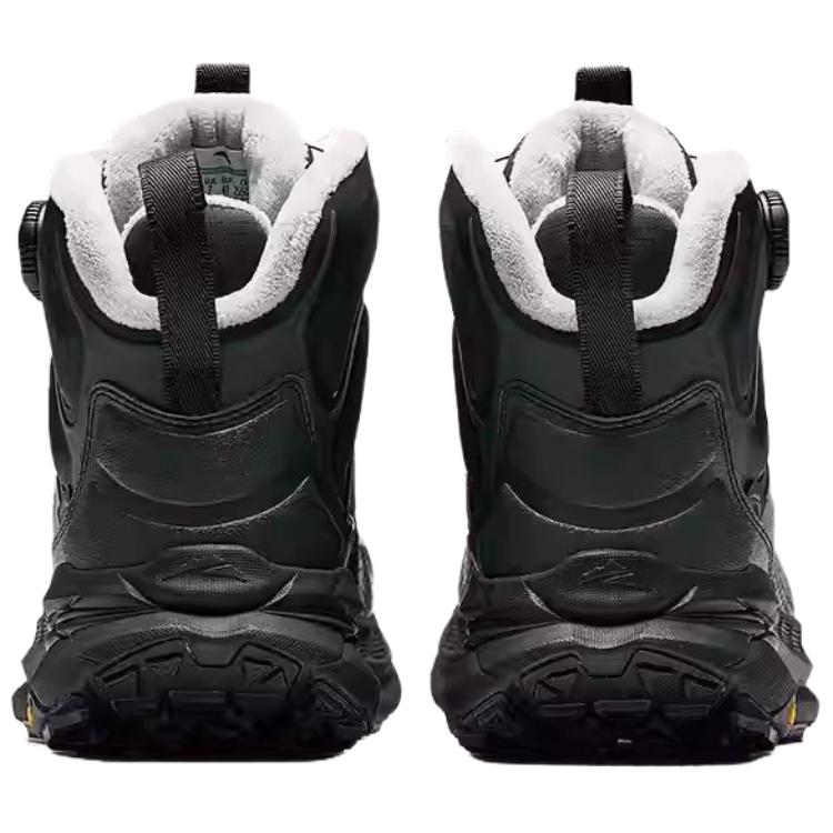 Anta Explore Pro Thickened Fleece Casual Wear Durable Warm Non-Slip High-Top Lifestyle Shoes Men Sneakers 112618931-1