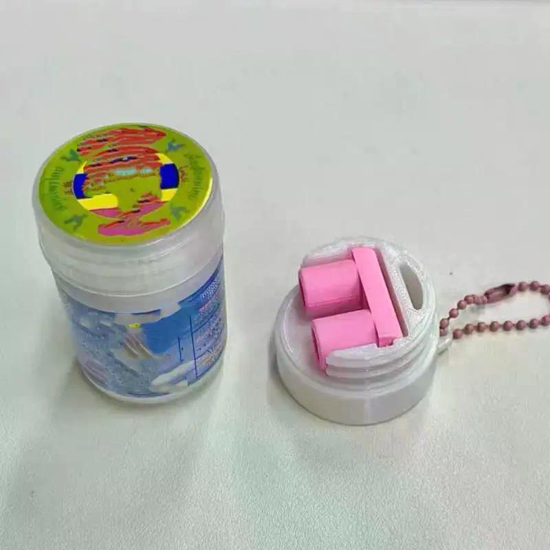 Skládací bylinný inhalátor Inhalátorová čepice Mini inhalátor na esenciální oleje a parfémy Dávkovač Láhev Thajský tradiční nosní inhalátor