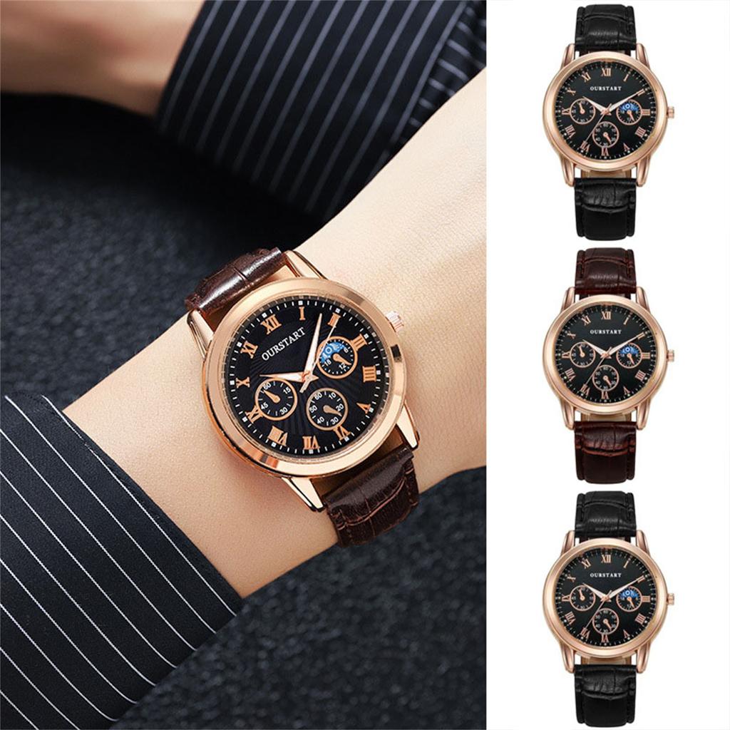 Vanntett lysende løpevekkerklokke for menn