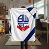 Bolton Wanderers F.C Flannel Blanket, High Quality Comfortable for All Seasons, Home Decor, Warmth and Comfort