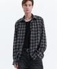 TRIP LE SENS Soft And Mild Minimal Check Shirt _Black