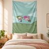 Fairly OddParents Wandteppich hohe Qualität zur Dekoration von Wohnzimmer Schlafzimmer Studentenwohnheim Wänden ideal als Schlafzimmer Wandkunst oder Weihnachtsgeschenk