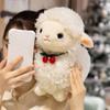 Simulation Little Sheep Doll Fluffy Animal Fluffty Doll Sheep Doll Plush Toy  Christmas Toy