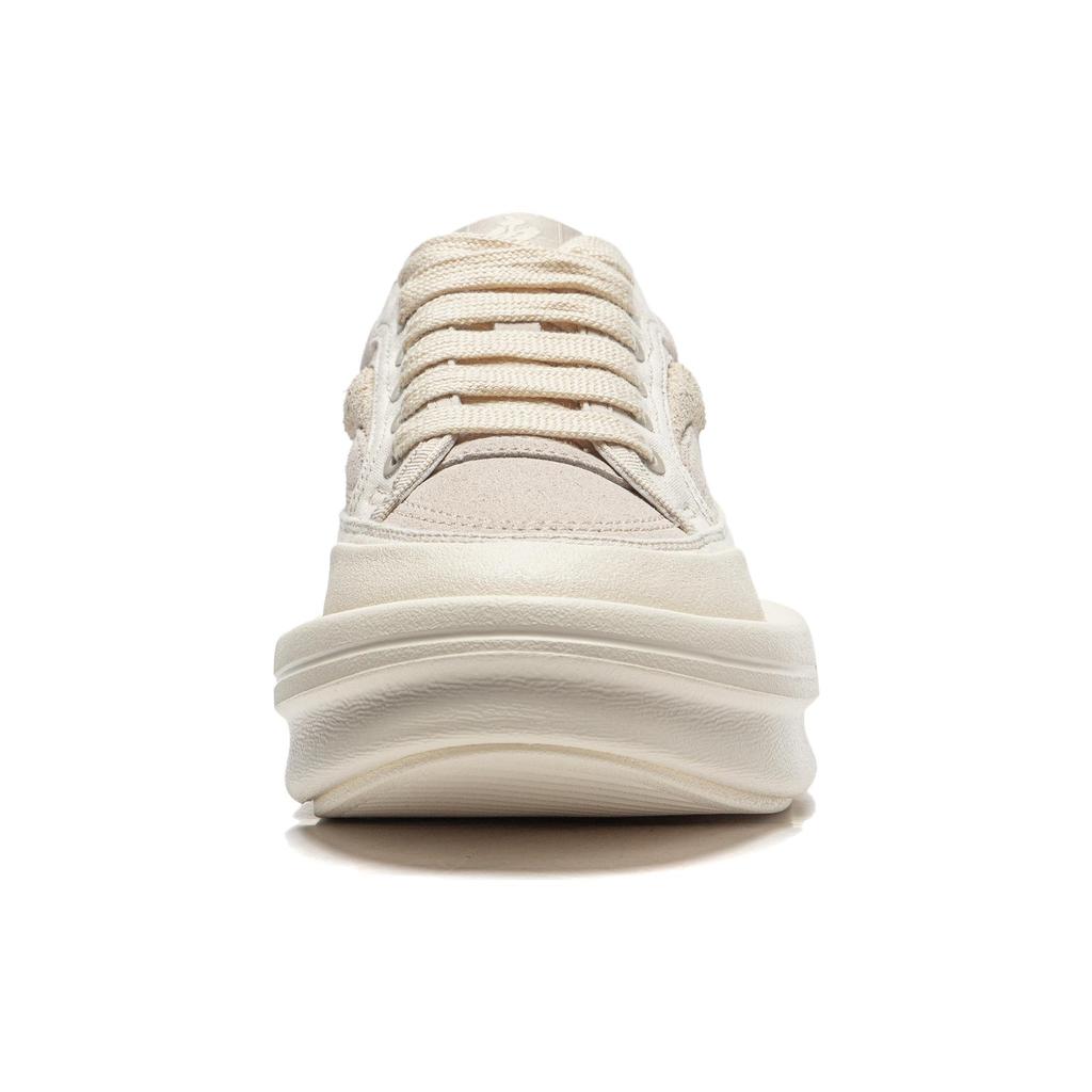 Li Ning Kungfu YANG Low top Skateboard Shoes Unisex Ecru AZGU015-2