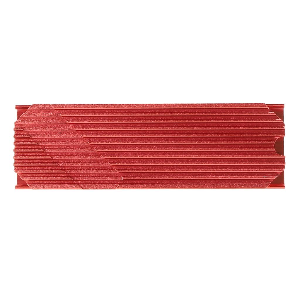 M.2 2280 SSD Heatsink Anodized Aluminium Alloy Fast Heat Conduction M.2 2280 SSD Cooler for Desktop Computer