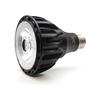 HaruDesign GL-A 6K FtW Pflanzenwachstumslicht mit schwarzem Gehäuse, Weiß (5800K) Flache Wellen-LED, Vollspektrum, flimmerfrei und eine 3-jährige Garantie