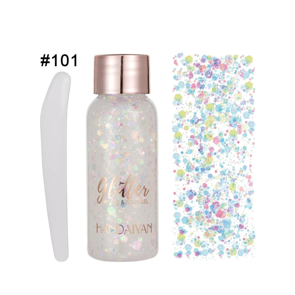 New Makeup Shimmering Eye Shadow Liquid Girls Face Stage Makeup Gel Liquid Glitter Body Lotion Ritual Beauty Makeup