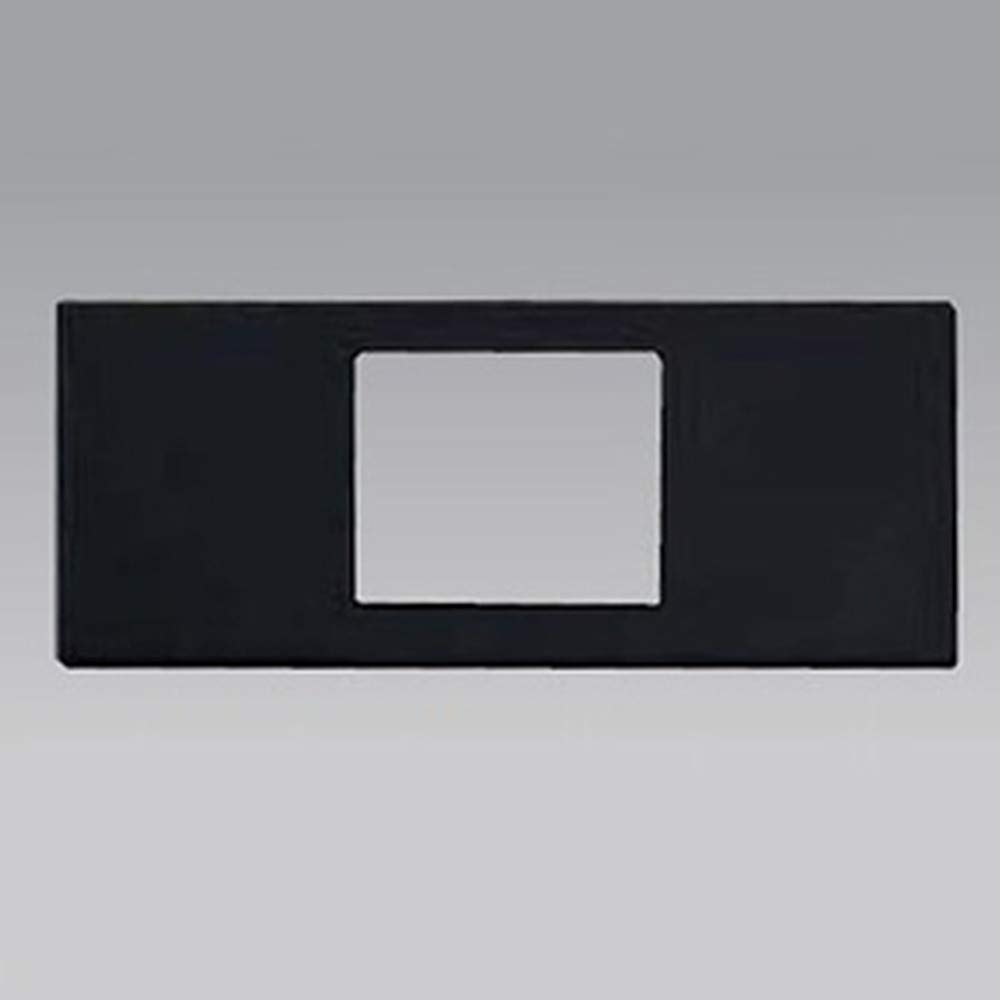 

Panasonic S plate for 1 matte black WCF8501B piece, finish,