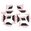 12pcs/set Steering Wheel Switch Button For Mercedes For Benz E C G For Class 2012-2016 For GLA MLfor GL GLK GLE For GLS 2012-16