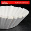 100pcs Commercial Coffee Filters Large Coffee Filters Large And Tall Filter Paper For Coffee Machines