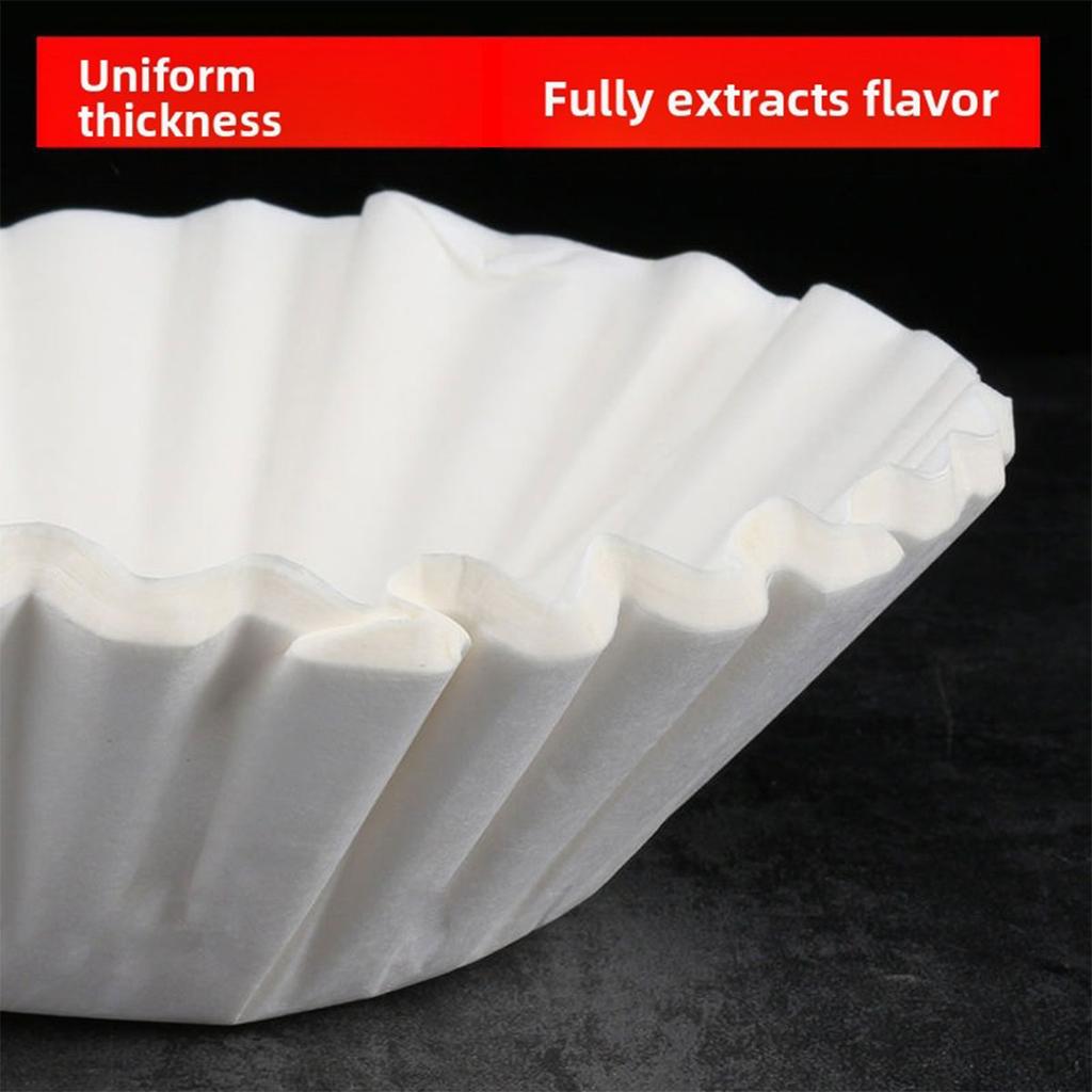 100pcs Commercial Coffee Filters Large Coffee Filters Large And Tall Filter Paper For Coffee Machines