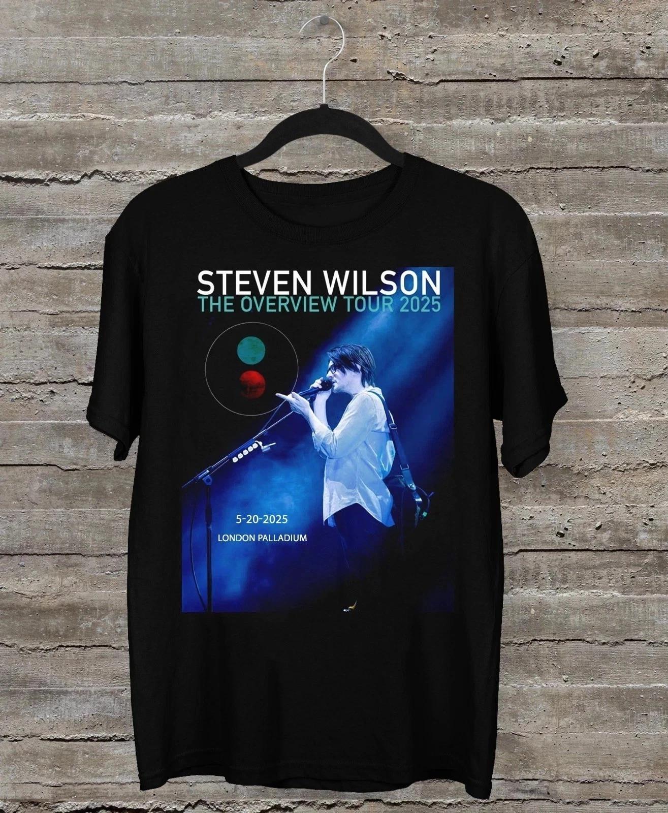 STEVEN WILSON THE OVERVIEW TOUR London 2025 T Shirt S-5XL Q8374 3XL