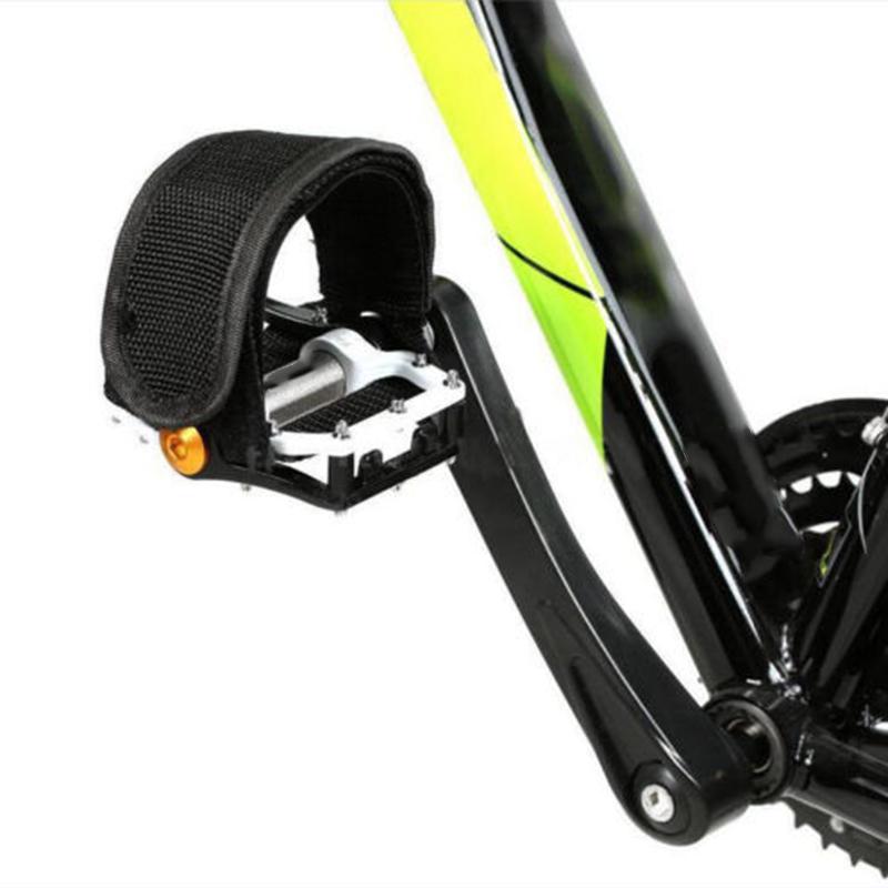 Black Pedal Straps Fixed Gear Fixing for Plat Form Pedals Bicycle Mountain Bike