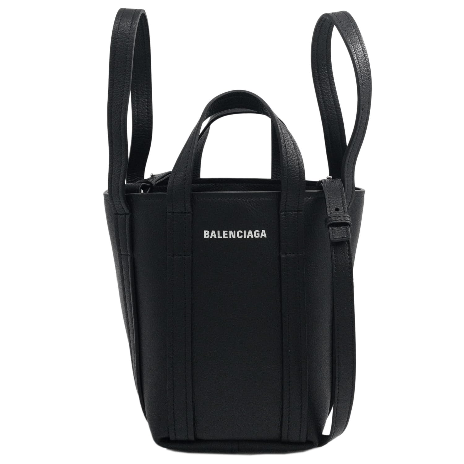 

Everyday Mini North South 3WAY Shoulder Tote Bag Crossbody EVERYDAYSH T XS TOTE Black [Balenciaga] N/S Women s [Item] чорний