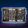 Car Audio Amplifier, 4-Channel Bridgeable Car Amplifier, Multichannel Class AB Stereo Amp, Max. 4 x 200W at 4 Ohms / 4 x 400W at 2 Ohms, High Output,