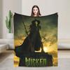 2025 New Wicked For Good Elphaba & Glinda Blanket  Soft Plush Throw Blanket For Couch Chair Picnic Flannel Bedspread Bed Cover